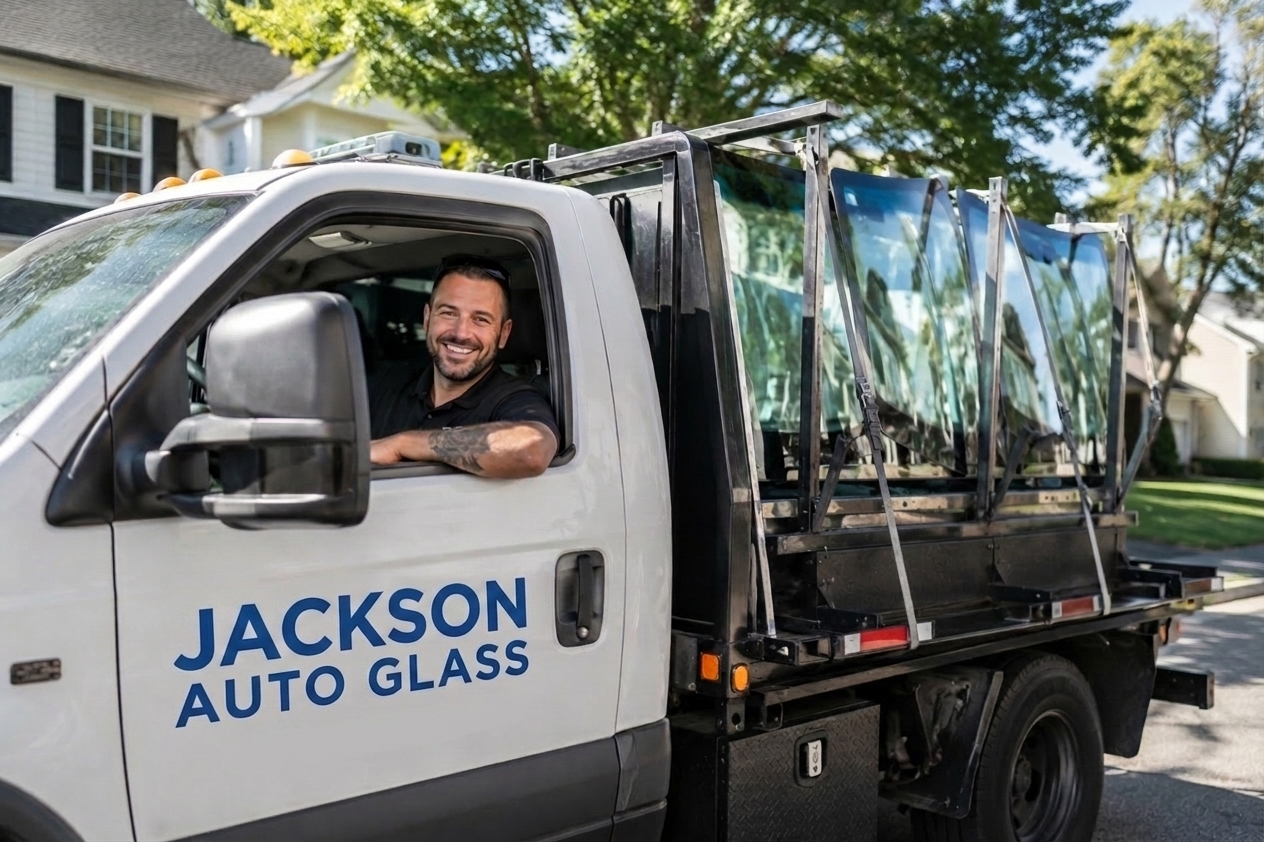 Mobile windshield repair service in Jackson, MS
